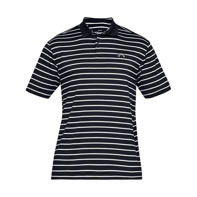 Under Armour  Performance Polo 2.0 Divot Stripe - Black
