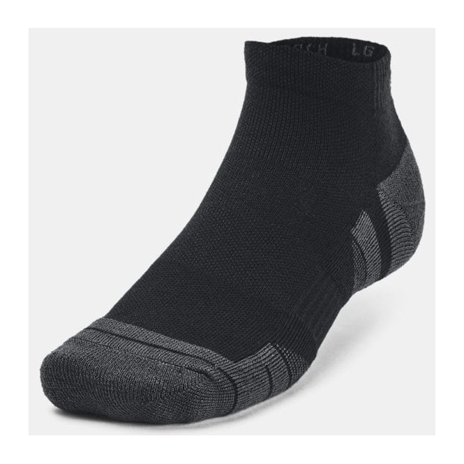 Under Armour  Performance Tech 3pk Low Socks Black