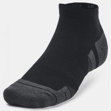 Under Armour Performance Tech 3pk Low Socks Black