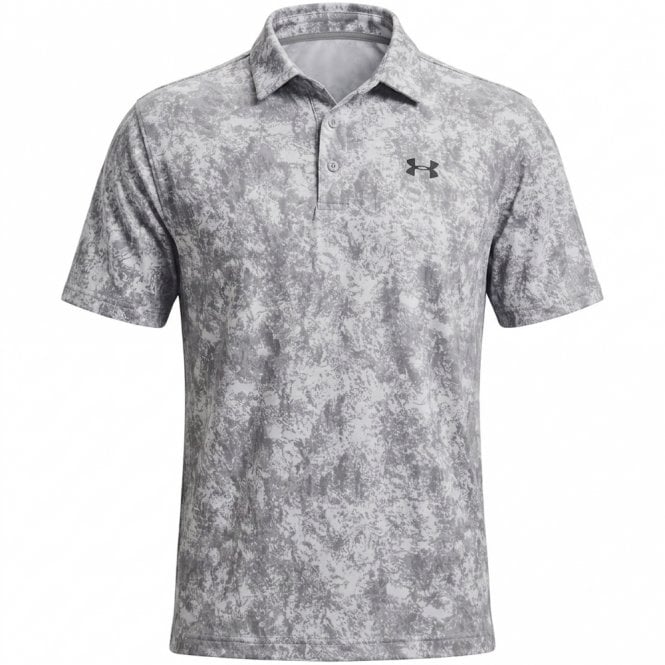Under Armour  Playoff 3.0 Printed Polo Mod Gray/Steel