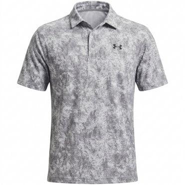 Under Armour Playoff 3.0 Printed Polo Mod Gray/Steel