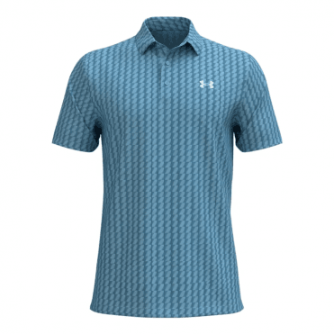 Under Armour Playoff 3.0 Printed Polo OPAL BLUE/Navy