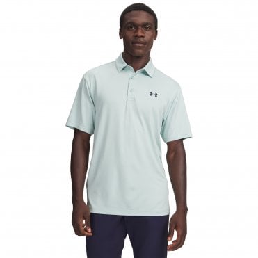 Under Armour Playoff Jacquard Polo Enamel Blue/Green