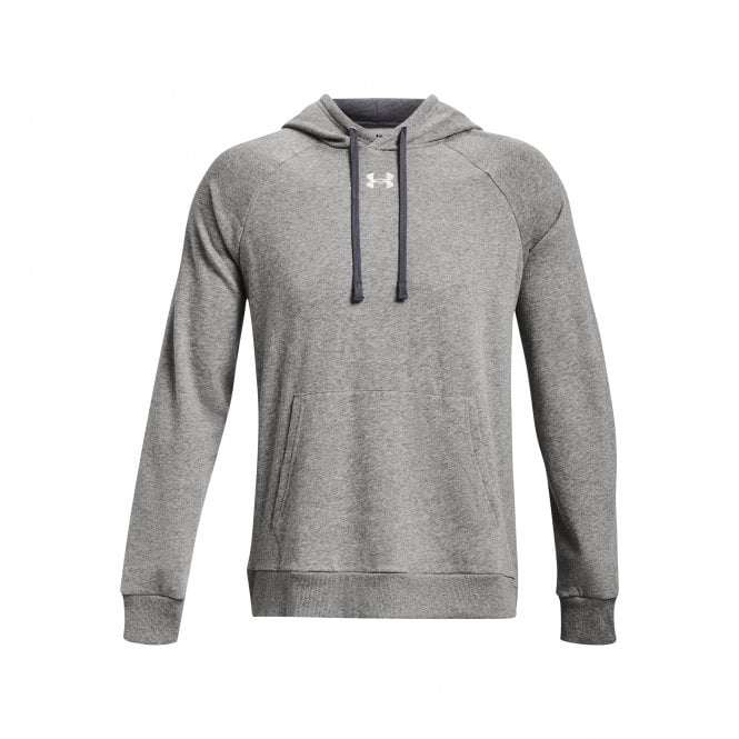 Under Armour  Rival Fleece Hoodie Castlerock/White