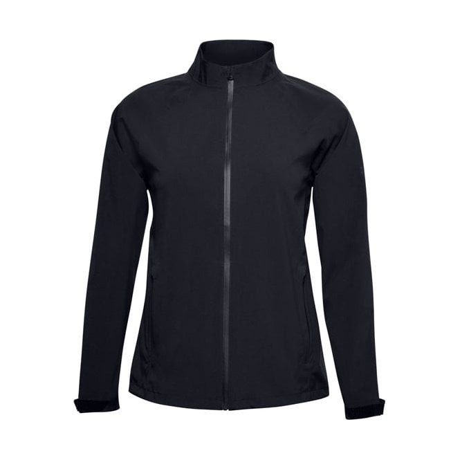 Under Armour Stormproof Golf Rain Jacket - Black
