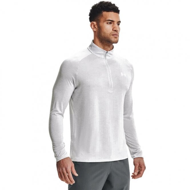 Under Armour  Tech 2.0 1/2 Zip Halo Gray/White