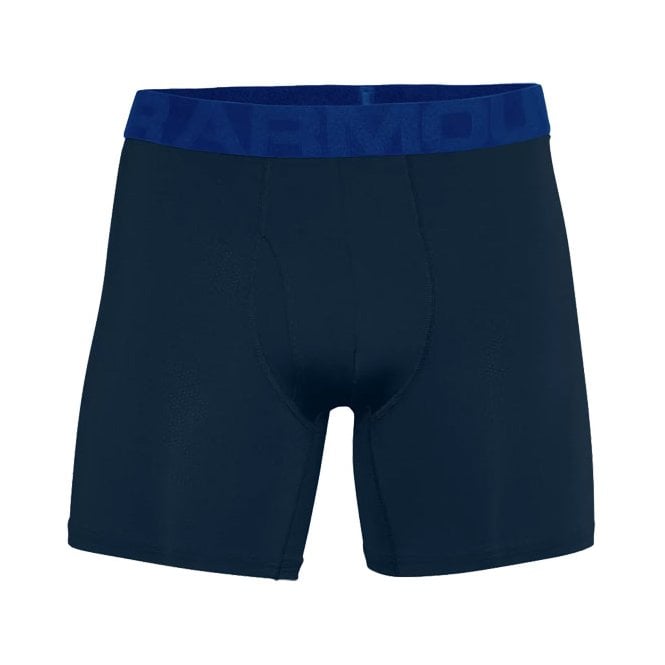 Under Armour  Tech Mesh 6in Boxerjock 2pk - Royal/Academy