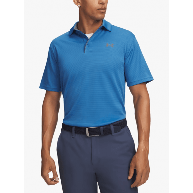 Under Armour  Tech Polo Aegean Blue/Graphite