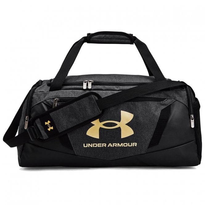 Under Armour  Undeniable 5.0 SM Duffle Bag BLACK HEATHER/Gold