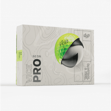 Vice Pro Golf Balls - Neon Lime - Dozen
