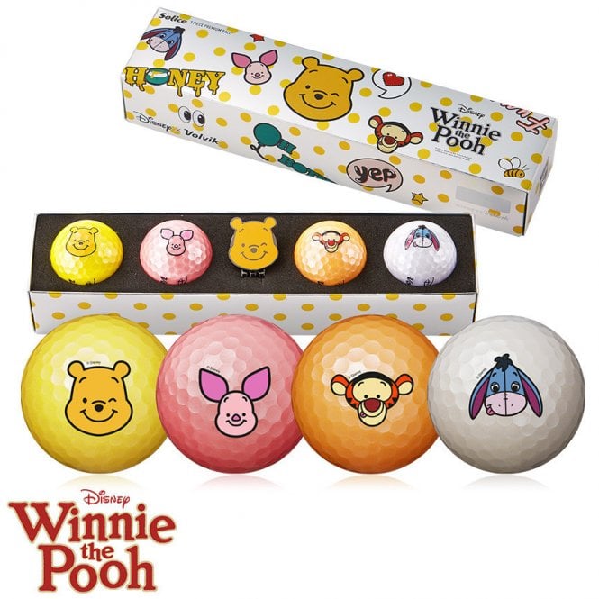 Volvik Solice Disney Pooh Pack - Balls from Gamola Golf Ltd UK